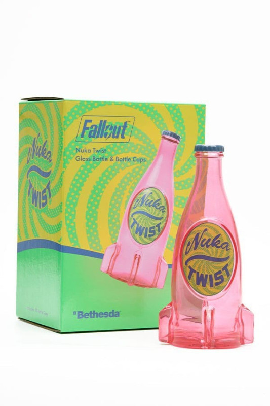 Fallout Bottle Series Replica Glass Bottle & Cap Nuka Twist 1