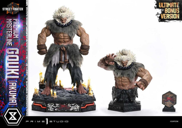Street Fighter 6 Premium Masterline Series Statue 1/4 Akuma Ultimate Bonus Version 69 cm 2