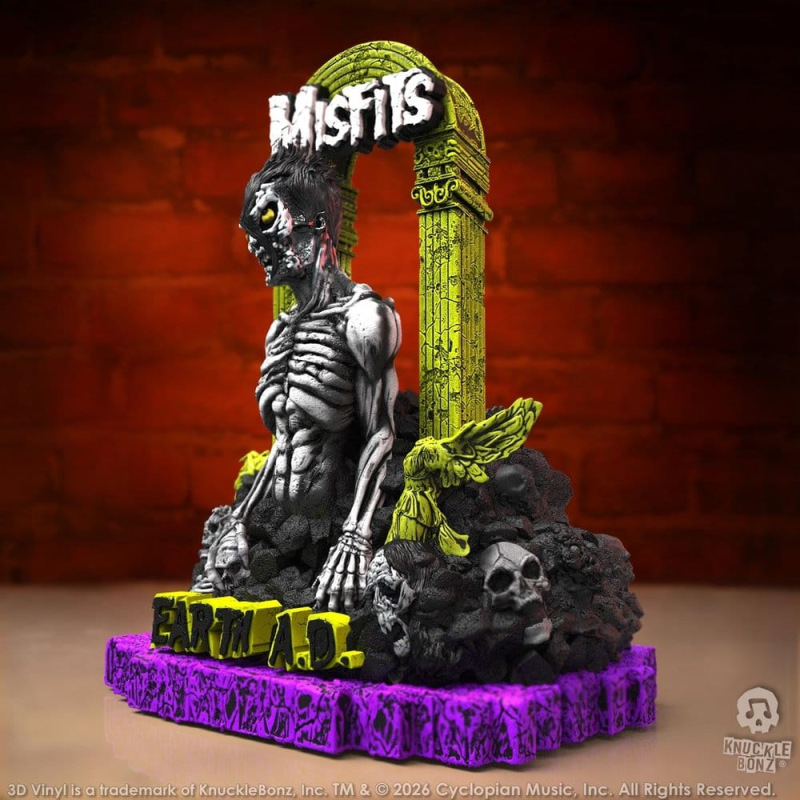 Misfits 3D Vinyl Figure Earth A.D. Death Comes Ripping 3