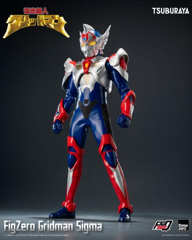 Gridman the Hyper Agent: Revenge of Neo Evil Lord FigZero Action Figure Gridman Sigma 30 cm