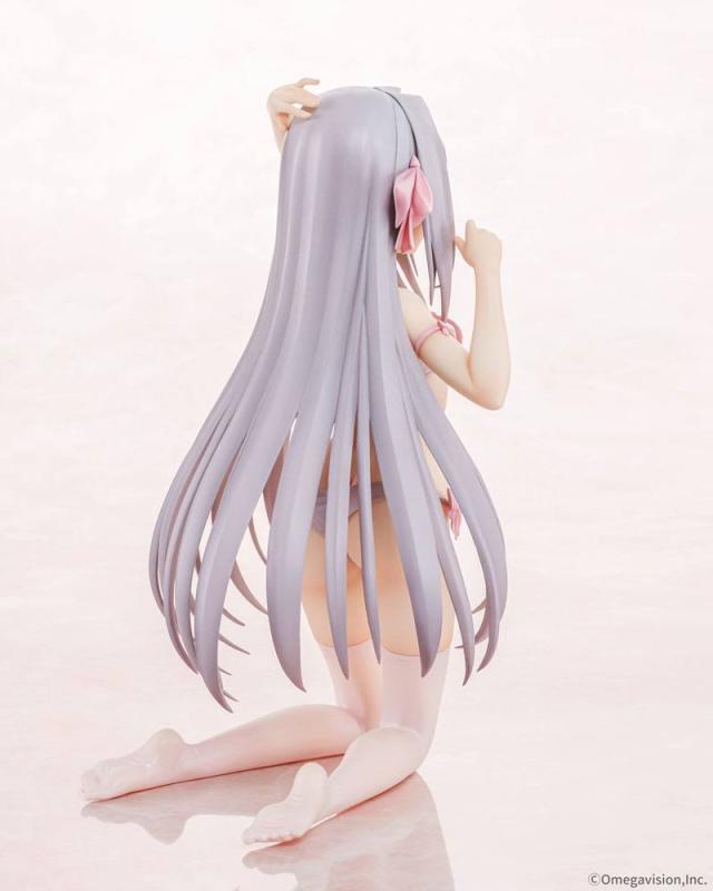 Tsuki ni Yorisou Otome no Sahou PVC Statue 1/6 Luna Sakurakouji Cherry Blossoms Ver. 17 cm