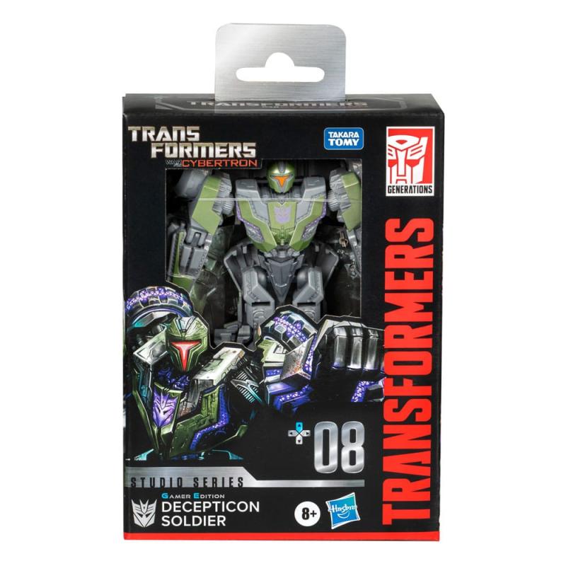 Transformers: War for Cybertron Studio Series Deluxe Class Action Figure Gamer Edition Decepticon So