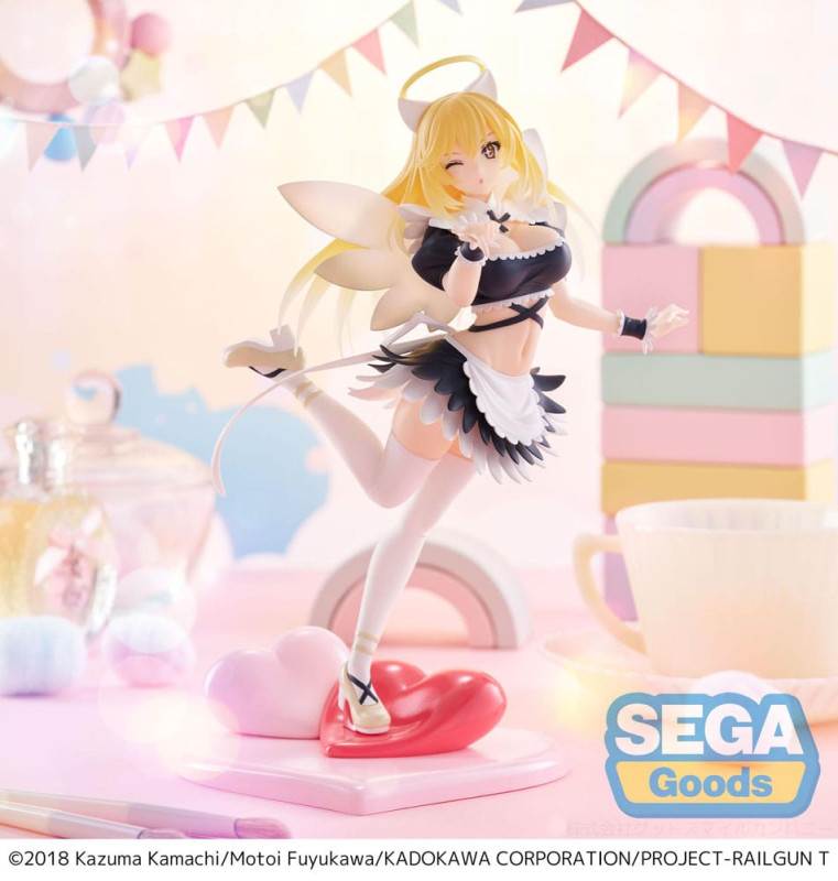 A Certain Scientific Railgun T Luminasta PVC Statue Misaki Shokuhou Fallen Angel Maid 20 cm 1