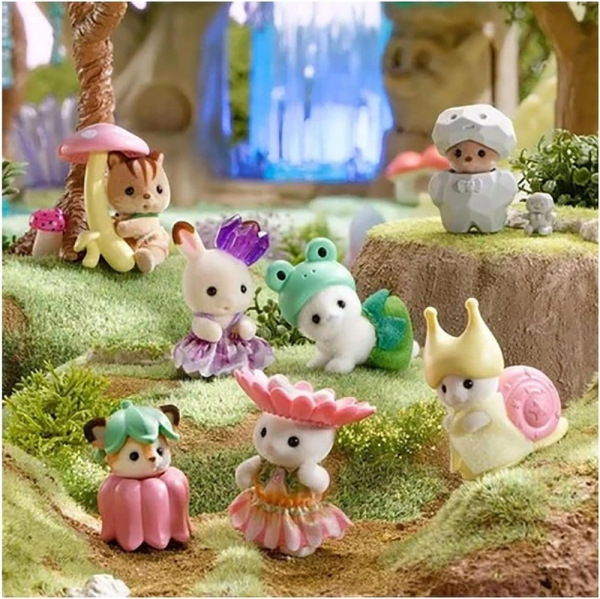 Sylvanian Families Mini-figures Forest Fairy Baby Friends Surprise Bag 5 cm Display (16) 2