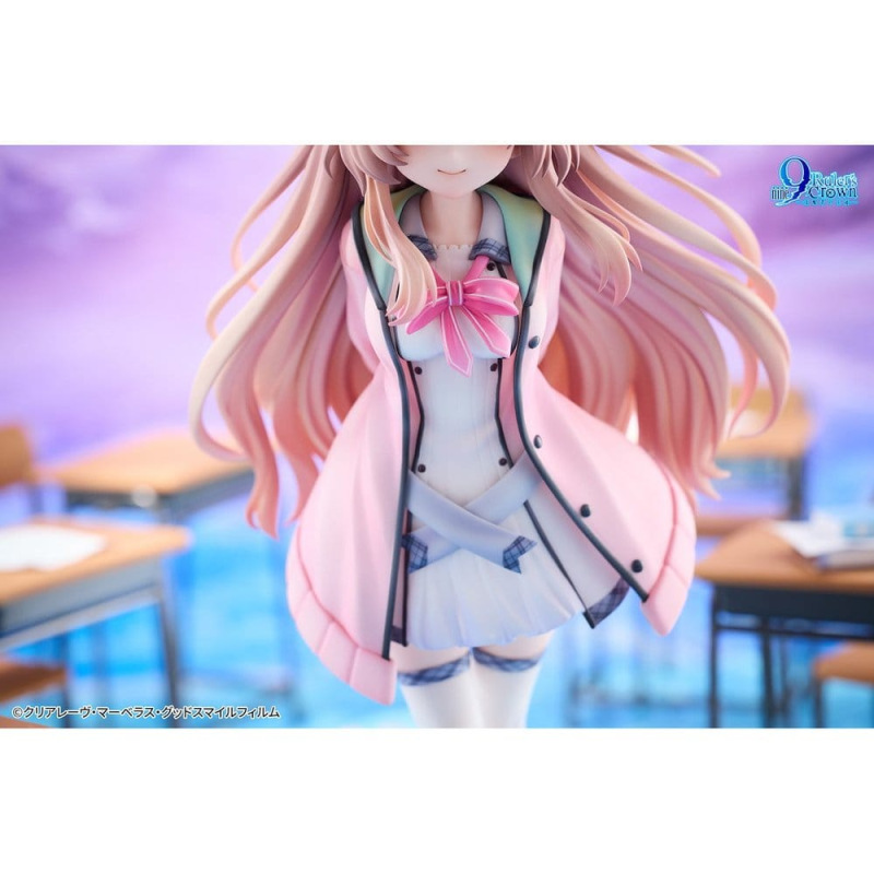 9-nine- PVC Figure 1/6 Ruler's Crown Miyako Kujo Deluxe Edition 25 cm 5
