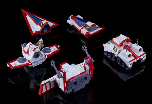 Gatchaman Fighter Moderoid Plastic Model Kit Gatcha Spartan Unite Color Ver. 33 cm 6