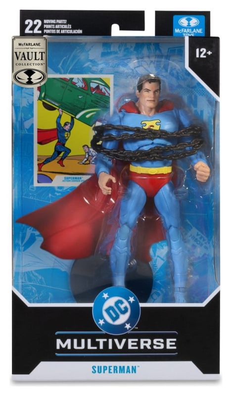 DC Multiverse McFarlane Vault Collection Action Figure Superman (Action Comics) 18 cm 6