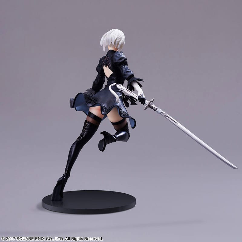 NieR:Automata FORM-ISM PVC Statue YoRHa Android 2B (YoRHa No.2 Type B) No Goggles Ver. 18 cm 3