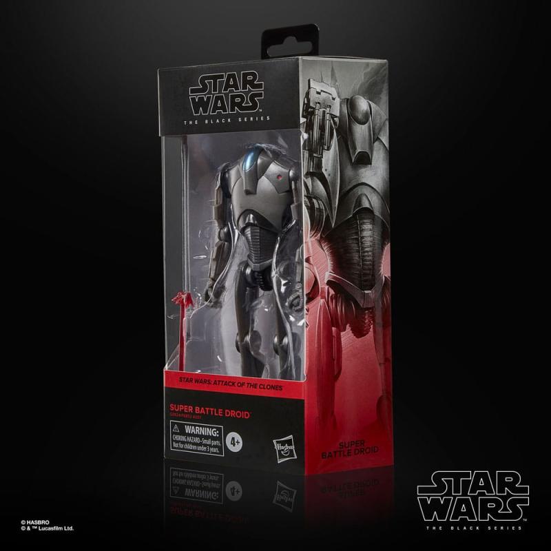 Star Wars Episode II Black Series Action Figure Super Battle Droid 15 cm