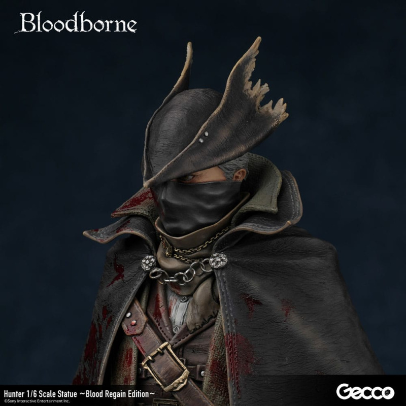 Bloodborne The Old Hunters PVC Statue 1/6 Hunter Blood Regain Edition 32 cm 5