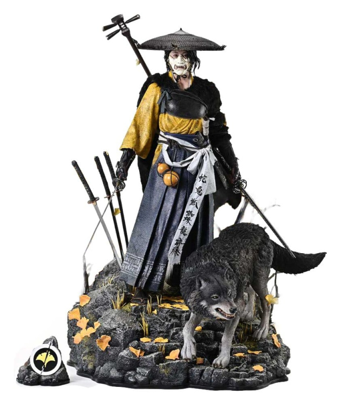 Ghost of Yotei Real Elite Masterline Statue 1/4 Atsu DX Bonus Version 59 cm