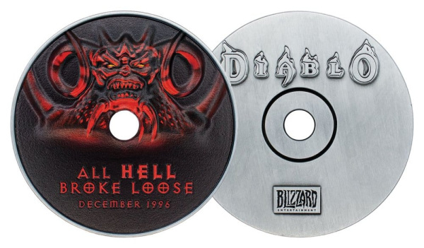 Diablo Replica 30th Anniversary CD-ROM Limited Edition 11 cm 5