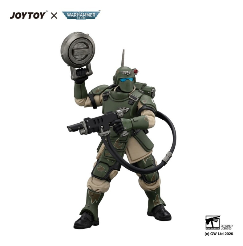 Warhammer Action Figure Astra Militarum Kasrkin 6 with Hot-shot Laspistol 3