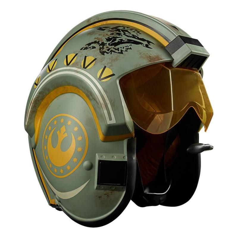 Star Wars The Mandalorian: Trapper Wolf 1/1 Black Series Electronic Helmet - Hasbro