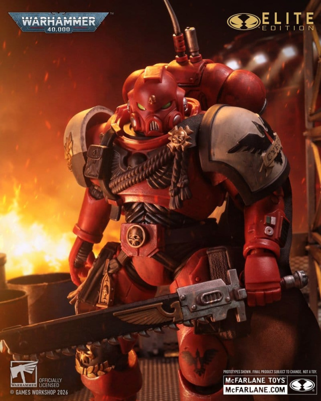 Warhammer 40,000 Dawn of War McFarlane Elite Edition Action Figure Captain Cyrus (Dawn of War 4) 20 12