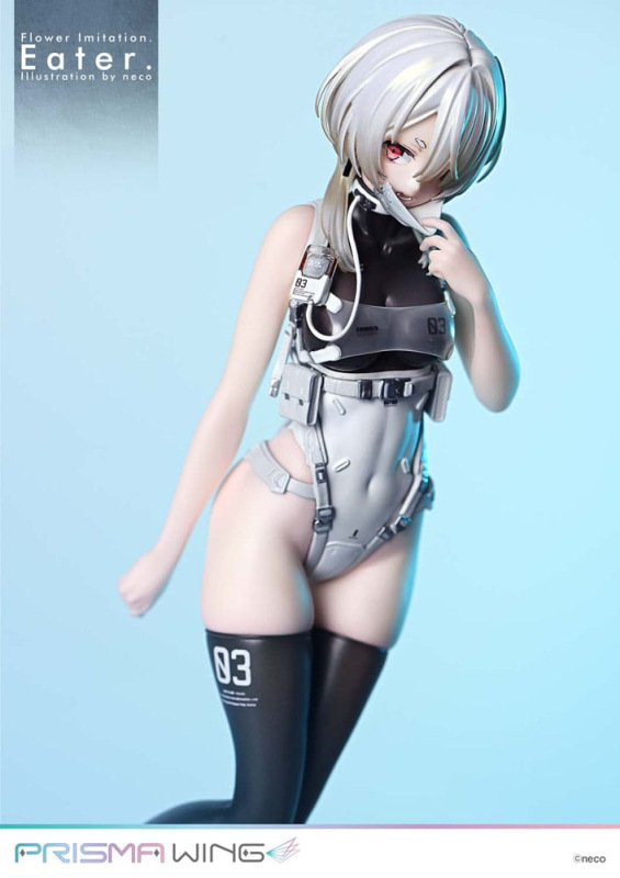 Flower Imitation Prisma Wing PVC Statue 1/7 Eater Illustration by neco 32 cm 7