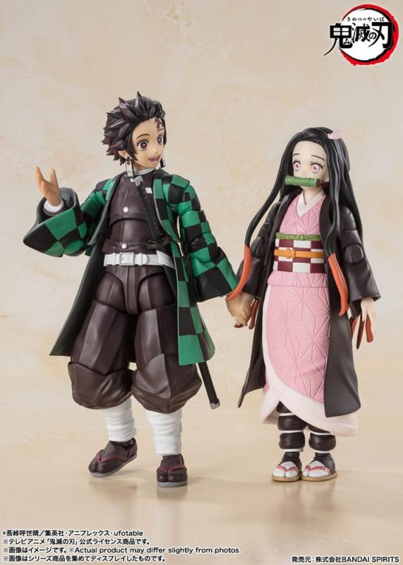 Demon Slayer: Kimetsu no Yaiba S.H. Figuarts Action Figure Tanjiro Kamado 14 cm 8