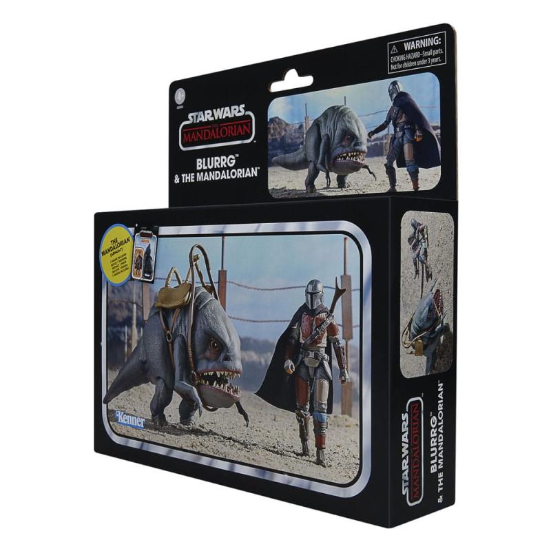 Star Wars: Obi-Wan Kenobi Vintage Collection Action Figure 2-Pack Blurrg & The Mandalorian 10 cm