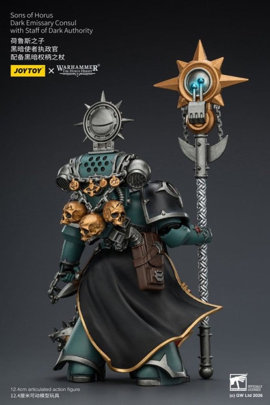 Warhammer The Horus Heresy Action Figure Sons of Horus Dark Emissary Consul 12 cm 3