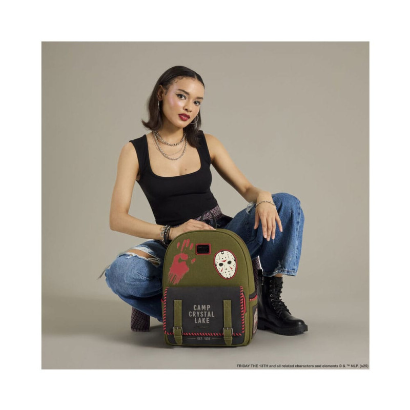 Warner Bros by Loungefly Full-Size Backpack Friday the 13th 5