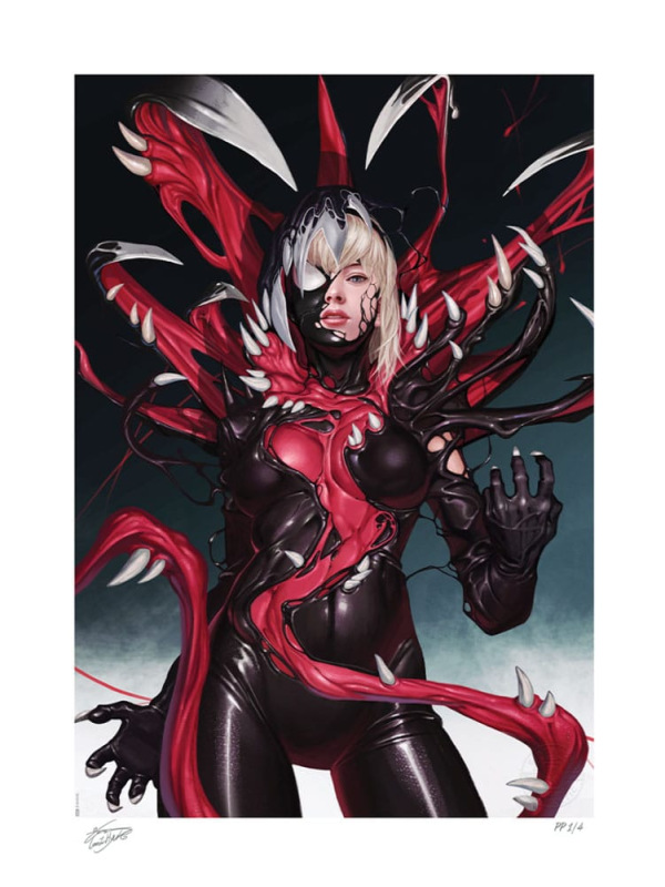Marvel Art Print Gwenom vs. Carnage (King in Black: Gwenom vs. Carnage #1 (2021)) 61 x 45 cm - unfra