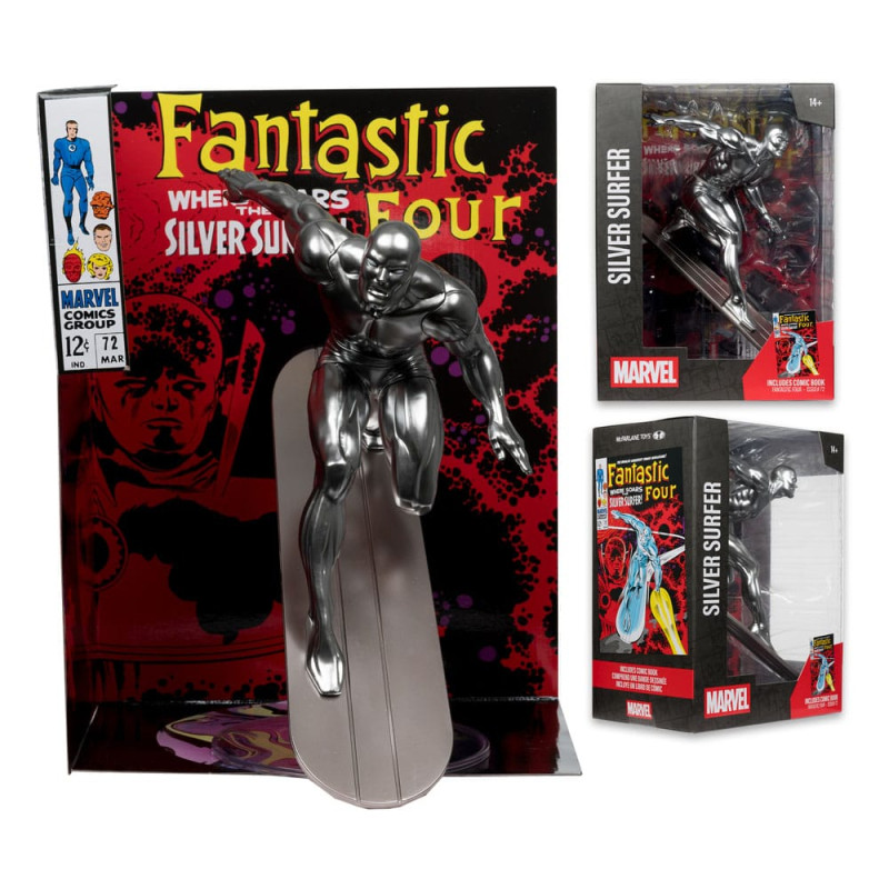 Marvel Collection PVC Statue 1/6 Silver Surfer (Fantastic Four #72) 25 cm 4