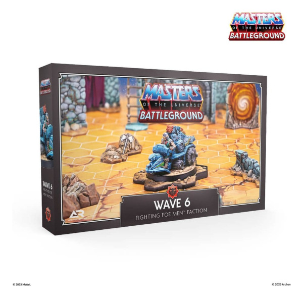 Masters of the Universe: Battleground Miniatures Game Wave 6: Fighting Foe Men Faction *German Versi