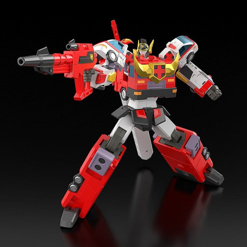 Brave Police J-Decker Action Figure The Gattai Duke Fire 25 cm 5