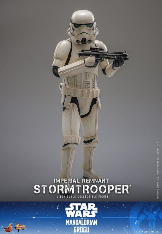 Star Wars: The Mandalorian & Grogu Movie Masterpiece Action Figure 1/6 Imperial Remnant Stormtrooper 9