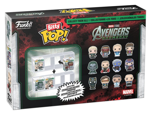 Avengers: Doomsday Bitty POP! Vinyl Figure 4-Pack Series 1 2,5 cm 6