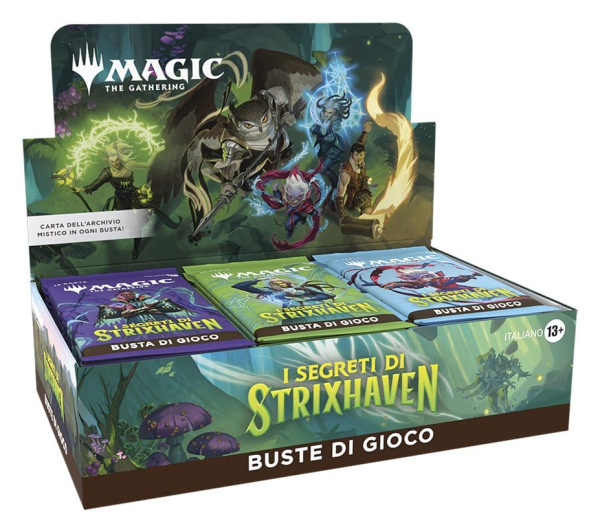Magic the Gathering I Segreti di Strixhaven Play Booster Display (30) italian 10