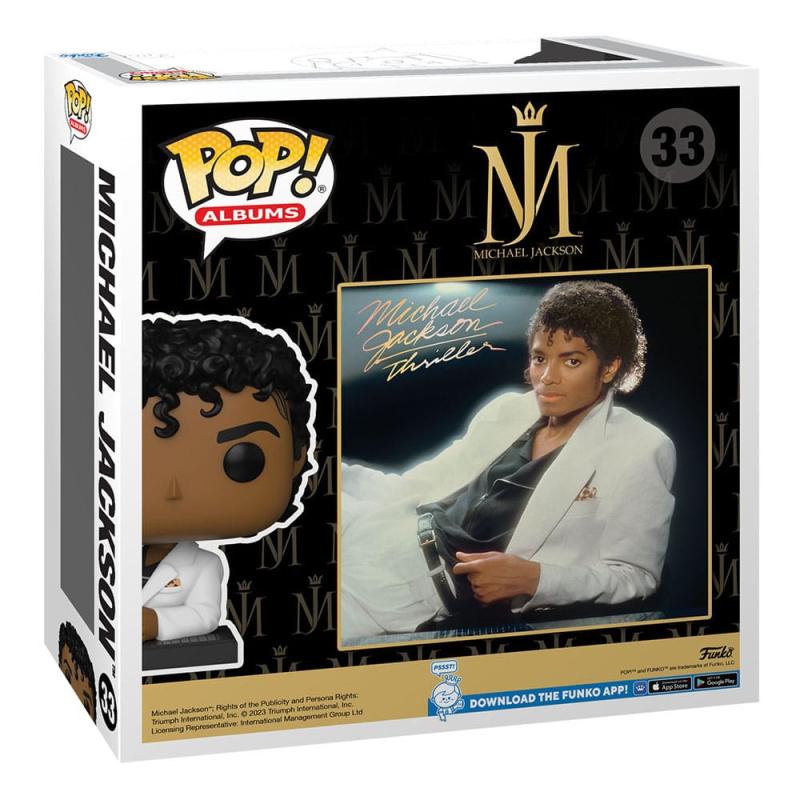 Michael Jackson POP! Albums Vinyl Figure Thriller 9 cm