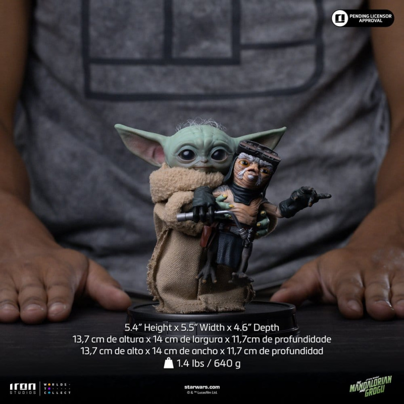 The Mandalorian & Grogu Grogu Collection Statue Grogu No Squeezy 6
