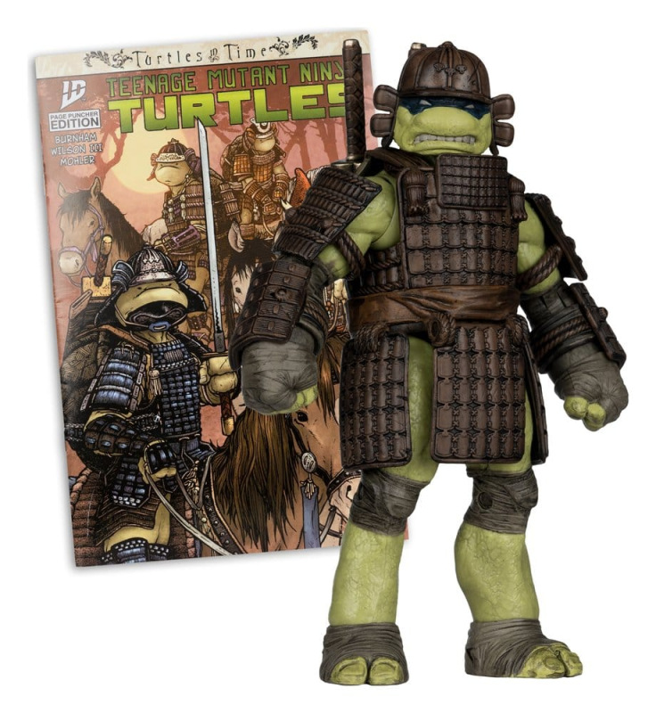 Teenage Mutant Ninja Turtles Page Punchers Action Figure Leonardo (Turtles in Time) 13 cm 5