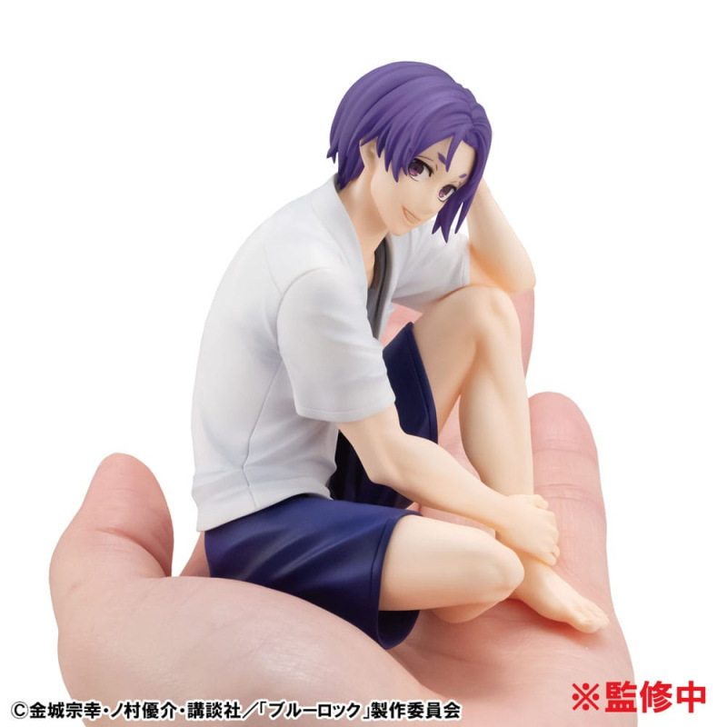 Blue Lock G.E.M. Series PVC Statue Reo Mikage Palm Size 9 cm 1