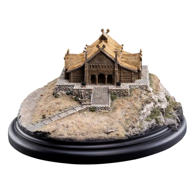 Lord of the Rings Statue The Golden Hall of Edoras 9 cm 10