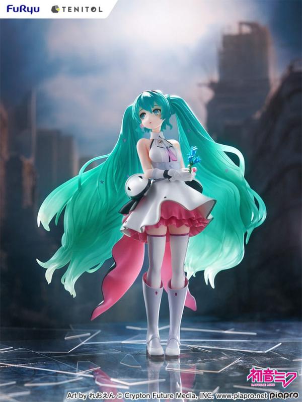 Hatsune Miku Tenitol PVC Statue YHatsune Miku Galaxy Live Ver. 21 cm 1