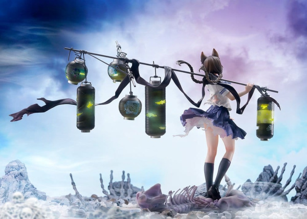 Comics Bakemonogatari PVC Figure 1/7 Tsubasa Hanekawa 26 cm 10