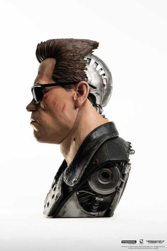 Terminator 2 : T-800 Model 101 Battle Damaged 1/1 Scale Art Mask 3