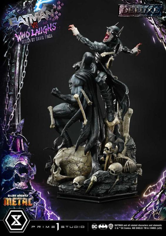 Dark Nights: Metal Ultimate Premium Masterline Series Statue 1/4 Batman VS Batman Who Laughs Deluxe
