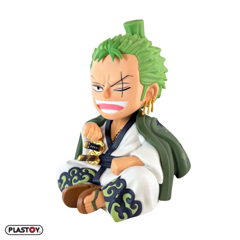 One Piece Coin Bank Zorojuro 2