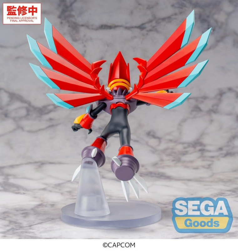 Mega Man Battle Network Luminasta PVC Figure Mega Man Falzar Beast 19 cm 5