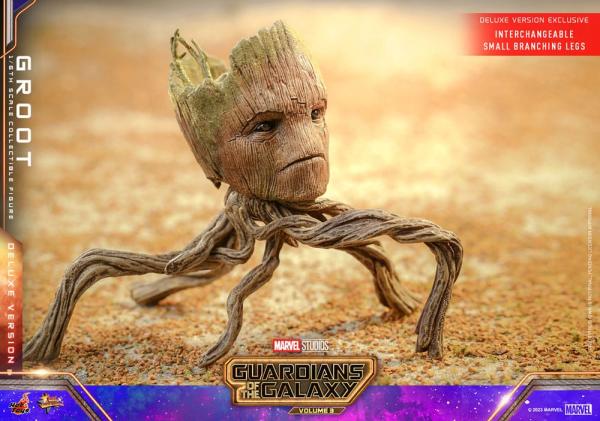 Guardians of the Galaxy Vol. 3 Movie Masterpiece Action Figure 1/6 Groot (Deluxe Version) 32 cm