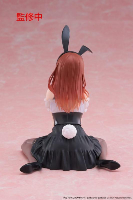 The Quintessential Quintuplets 3 PVC Statue Desktop Cute Figure Miku Nakano (Bunny Ver.) 13 cm 4