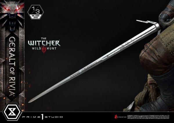 Witcher 3 Wild Hunt: Geralt von Riva - Statue 1/3 - Prime 1 Studio