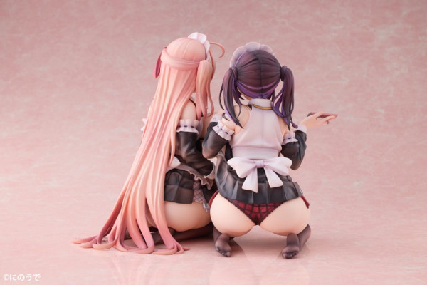 Original Character PVC Statues 1/5 2-Set Koho Miya & Otsuhane Fuwari illustration by Ninoude 18 cm 1