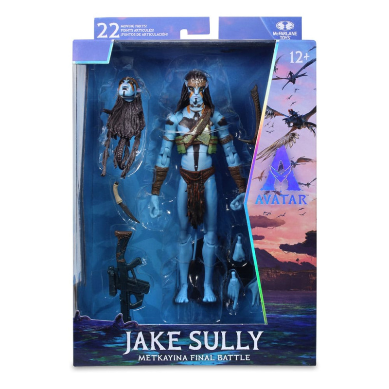 Avatar: Fire and Ash Action Figure Jake Sully (Metkayina Final Battle) 18 cm 7