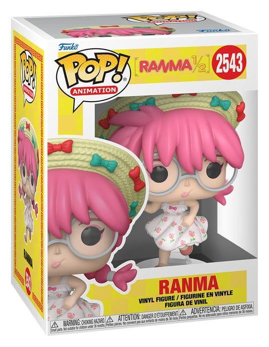 Ranma 1/2 POP! Animatiion Vinyl Figures Ranma w/Chase 9 cm Assortment (6) 2