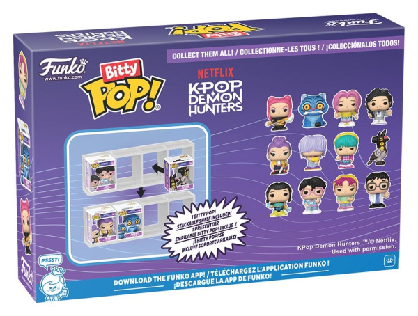 Netflix Bitty POP! Mini Figures 4-Pack Mira 2 cm 3