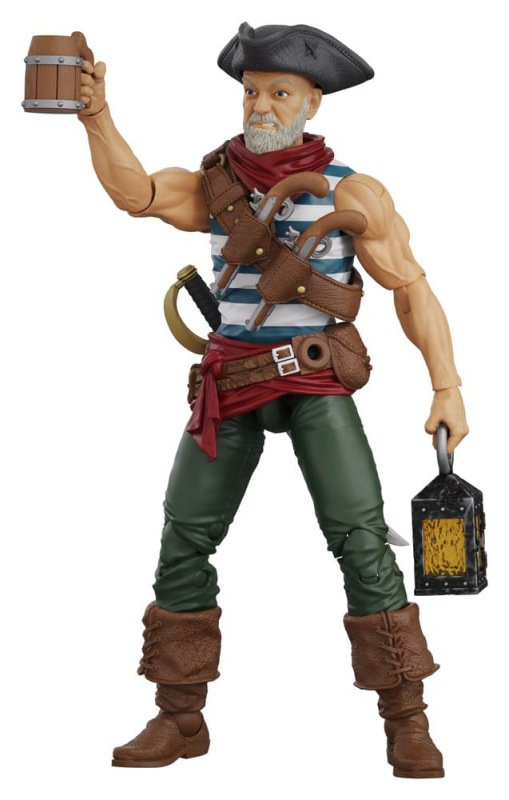 Hero H.A.C.K.S. Core Action Figure 1/18 Heroes and Villains Wave 1 Daniel Wright: Pirate Quartermast 5